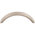 Top Knobs Crescent 3-3/4 Inch Center to Center Arch Cabinet Pull from the Nouveau Collection Brushed Satin Nickel