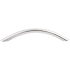 Top Knobs Curved 5-1/16 Inch Center to Center Arch Cabinet Pull from the Nouveau Collection Polished Chrome