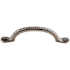 Top Knobs Warwick 3-3/4 Inch Center to Center Handle Cabinet Pull from the Britannia Collection Cast Iron