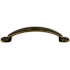 Top Knobs Arendal 3-3/4 Inch Center to Center Handle Cabinet Pull from the Somerset Collection German Bronze