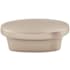 Top Knobs Oval 1-5/8 Inch Oval Cabinet Knob from the Nouveau II Collection Brushed Satin Nickel