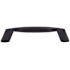 Top Knobs Rung 3-3/4 Inch Center to Center Handle Cabinet Pull from the Nouveau II Collection Flat Black