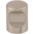 Top Knobs Indent 3/4 Inch Cylindrical Cabinet Knob from the Nouveau II Collection Brushed Satin Nickel