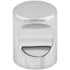 Top Knobs Indent 3/4 Inch Cylindrical Cabinet Knob from the Nouveau II Collection Polished Chrome