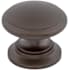 Top Knobs Ray 1-1/4 Inch Mushroom Cabinet Knob from the Oil Rubbed Collection Oil Rubbed Bronze