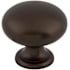 Top Knobs Mushroom 1-1/4 Inch Mushroom Cabinet Knob from the Normandy Collection Oil Rubbed Bronze