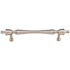 Top Knobs Somerset 7 Inch Center to Center Appliance Pull from the Appliance Collection Brushed Satin Nickel