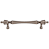 Top Knobs Somerset 7 Inch Center to Center Appliance Pull from the Appliance Collection Pewter Antique