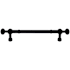 Top Knobs Somerset 7 Inch Center to Center Appliance Pull from the Appliance Collection Patina Black