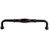 Top Knobs Normandy 7 Inch Center to Center Appliance Pull from the Appliance Collection Patina Black