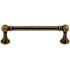 Top Knobs Grace 3-3/4 Inch Center to Center Handle Cabinet Pull from the Edwardian Collection German Bronze