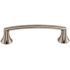 Top Knobs Rue 3-3/4 Inch Center to Center Handle Cabinet Pull from the Edwardian Collection Pewter Antique
