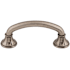 Top Knobs Lund 3 Inch Center to Center Handle Cabinet Pull from the Edwardian Collection Pewter Antique
