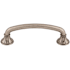Top Knobs Lund 4 Inch Center to Center Handle Cabinet Pull from the Edwardian Collection Pewter Antique