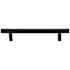 Top Knobs Hopewell 5-1/16 Inch Center to Center Bar Cabinet Pull from the Bar Pulls Collection Flat Black