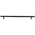 Top Knobs Hopewell 11-3/8 Inch Center to Center Bar Cabinet Pull from the Bar Pulls Collection Flat Black