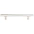 Top Knobs Solid 5-1/16 Inch Center to Center Bar Cabinet Pull from the Stainless Collection Stainless Steel