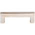 Top Knobs 3-3/4 Inch Center to Center Handle Cabinet Pull from the Stainless II Series Brushed Stainless Steel