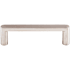 Top Knobs 3-3/4 Inch Center to Center Handle Cabinet Pull from the Stainless II Series Brushed Stainless Steel