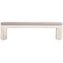 Top Knobs 3-3/4 Inch Center to Center Handle Cabinet Pull from the Stainless II Series Polished Stainless Steel