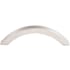 Top Knobs 3-3/4 Inch Center to Center Arch Cabinet Pull from the Stainless II Series Brushed Stainless Steel