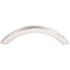 Top Knobs 3-3/4 Inch Center to Center Arch Cabinet Pull from the Stainless II Series Polished Stainless Steel