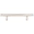 Top Knobs Hollow 3-3/4 Inch Center to Center Bar Cabinet Pull from the Stainless Collection Stainless Steel