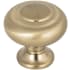 Top Knobs Grace 1-1/4 Inch Mushroom Cabinet Knob from the Kent Collection Honey Bronze