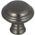 Top Knobs Grace 1-1/4 Inch Mushroom Cabinet Knob from the Henderson Collection Ash Grey