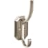 Top Knobs Hooks Double Robe Hook Brushed Satin Nickel