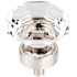 Top Knobs Clear 1-3/8 Inch Geometric Cabinet Knob from the Crystal Collection Brushed Satin Nickel / Clear