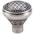 Top Knobs Trevi 1-5/16 Inch Mushroom Cabinet Knob from the Trevi Collection Antique Pewter