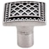 Top Knobs Trevi 1-1/4 Inch Square Cabinet Knob from the Trevi Collection Antique Pewter