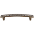 Top Knobs Trevi 5 Inch Center to Center Bar Cabinet Pull from the Trevi Collection German Bronze