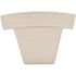 Top Knobs Arched 1-1/2 Inch Bar Cabinet Knob from the Sanctuary Collection Brushed Satin Nickel