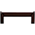 Top Knobs Meadows Edge 3-1/2 Inch Center to Center Handle Cabinet Pull from the Sanctuary II Collection Oil Rubbed Bronze