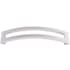 Top Knobs Euro Arched 5 Inch Center to Center Arch Cabinet Pull from the Sanctuary II Collection Aluminum