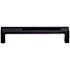 Top Knobs Modern Metro 5 Inch Center to Center Handle Cabinet Pull from the Sanctuary II Collection Flat Black