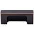 Top Knobs Modern Metro 2 Inch Center to Center Cup Cabinet Pull from the Sanctuary II Collection Tuscan Bronze