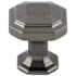 Top Knobs Emerald 1-1/8 Inch Geometric Cabinet Knob from the Chareau Collection Ash Gray