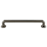 Top Knobs Emerald 7 Inch Center to Center Handle Cabinet Pull from the Chareau Collection Ash Gray
