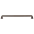 Top Knobs Emerald 12 Inch Center to Center Handle Cabinet Pull from the Chareau Collection Ash Gray