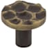 Top Knobs Cobblestone 1-3/8 Inch Mushroom Cabinet Knob Antique Brass