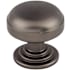 Top Knobs Ellis 1-1/4 Inch Mushroom Cabinet Knob Ash Gray