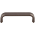 Top Knobs Telfair 3-3/4 Inch Center to Center Handle Cabinet Pull Ash Gray