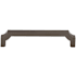 Top Knobs Davenport 5-1/16 Inch Center to Center Handle Cabinet Pull Ash Gray