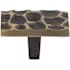 Top Knobs Cobblestone 1-7/8 Inch Rectangular Cabinet Knob Antique Brass
