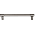 Top Knobs Clarence 6-5/16 Inch Center to Center Bar Cabinet Pull Ash Gray