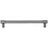 Top Knobs Clarence 7-9/16 Inch Center to Center Bar Cabinet Pull Ash Gray