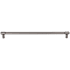 Top Knobs Clarence 12 Inch Center to Center Bar Cabinet Pull Ash Gray